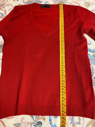 Jersey Pico Zara Rojo