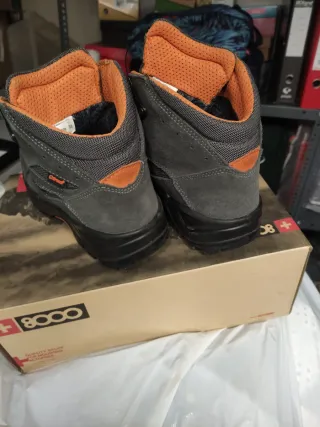 Botas Chiruca Boa T38 Gris Naranja