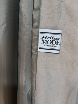 Abrigo vintage Adler talla L