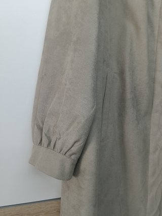 Abrigo vintage gris perla Adler Mode Talla L