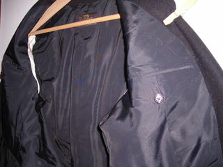 Chaqueta de hombre invierno negra
