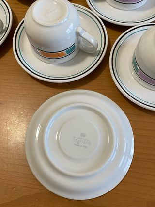 Tazzine da caffè Tognana in porcellana