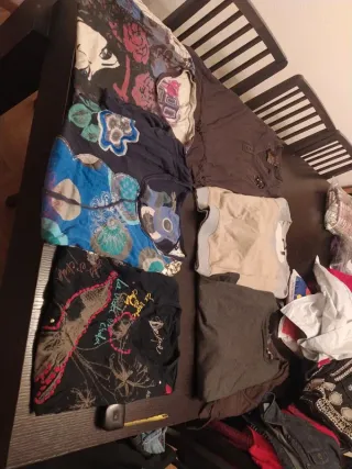 Lote 3 Camisetas Manga Larga Desigual Talla M