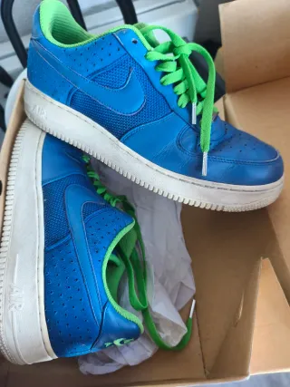 Zapatillas Nike Air Force 1 Azul/Verde