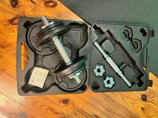 Maletín Mancuernas 20kg Domyos