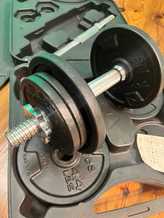 Maletín Mancuernas 20kg Domyos