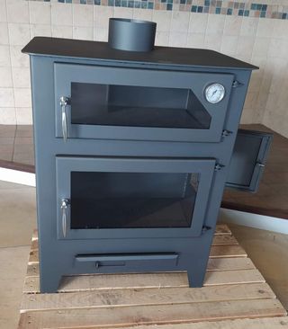 NUEVA Estufa de leña con horno