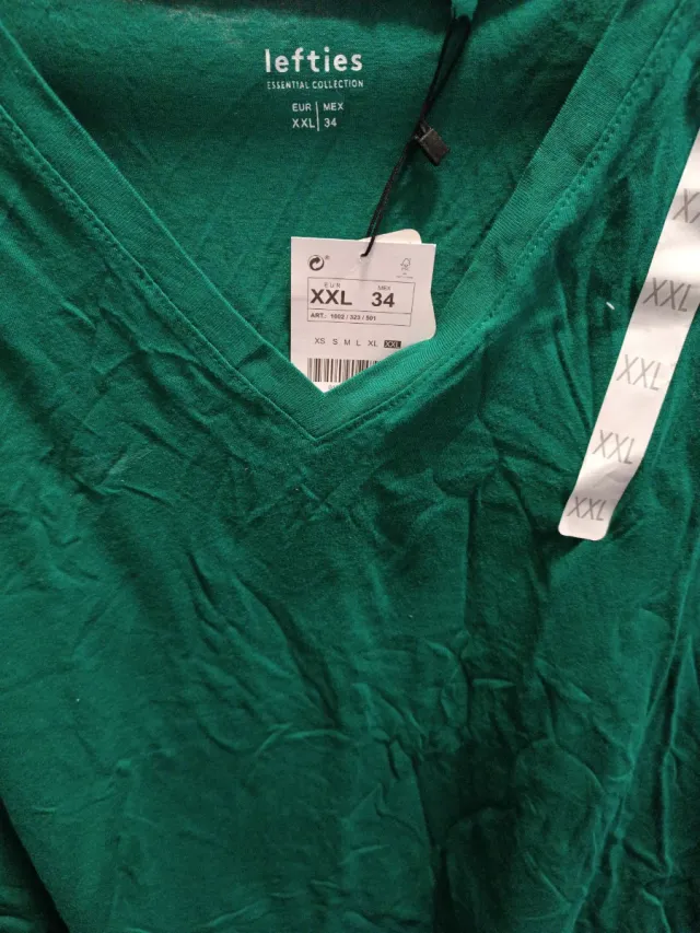 Camiseta Lofties verde talla XXL / 44