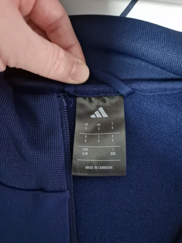 2 Chándal Adidas Hombre Negro y Azul