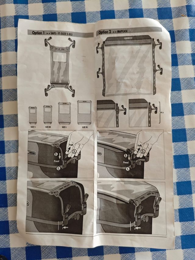 Ortlieb Mounting Set for Safe-it