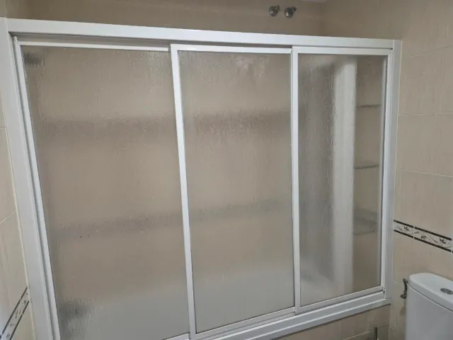 Mampara ducha paneles correderos