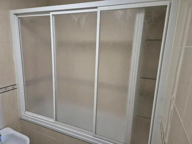 Mampara ducha paneles correderos