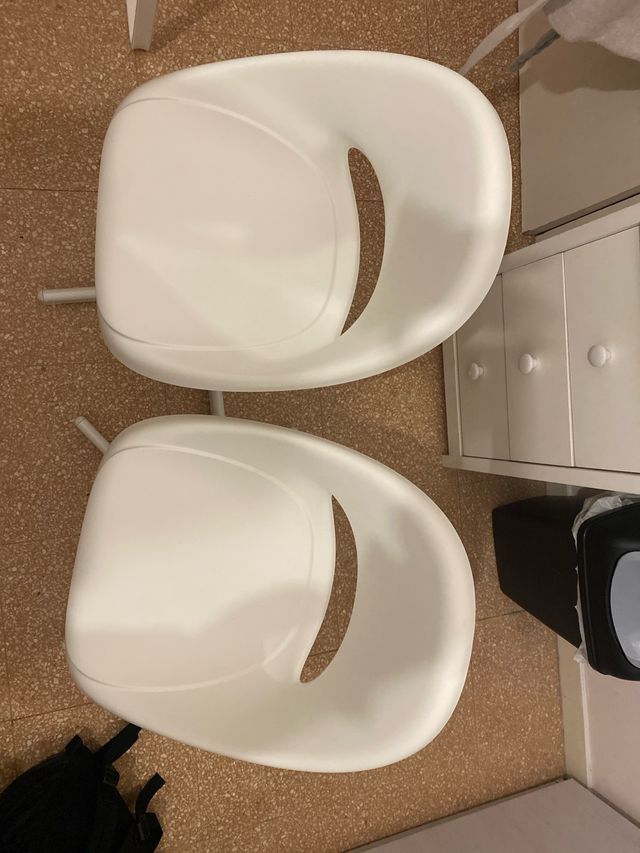 Silla infantil de IKEA Blanca