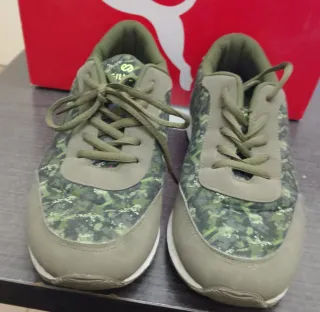 Zapatillas Puma Camuflaje Verde