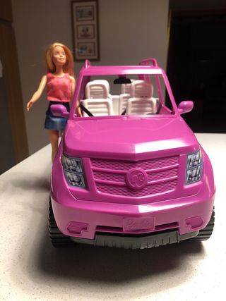 Barbie Coche Campo Muñeca Bebé Accesorios
