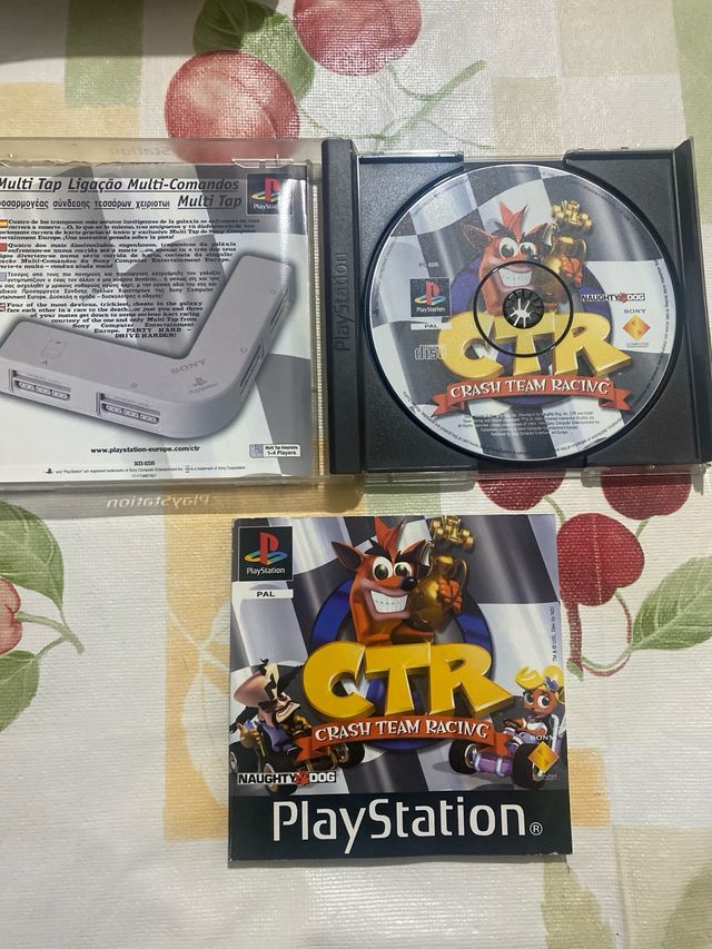 Crash Team Racing PS1 (PlayStation 1) PAL esp