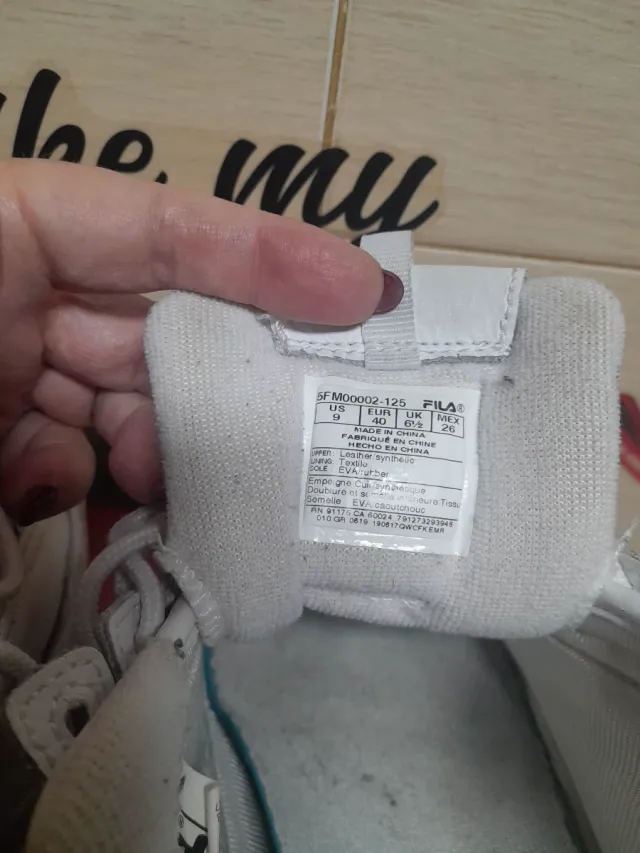 Zapatillas Fila Talla 40 Originales