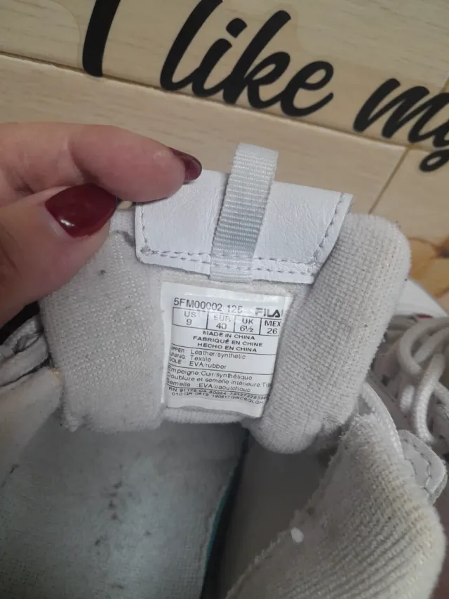 Zapatillas Fila Talla 40 Originales