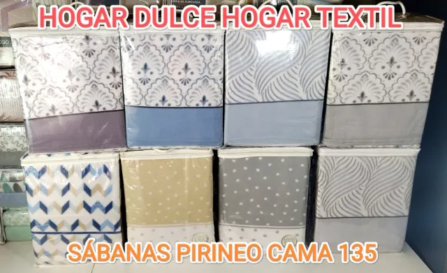 Set lenzuola Pirineo per letto 135