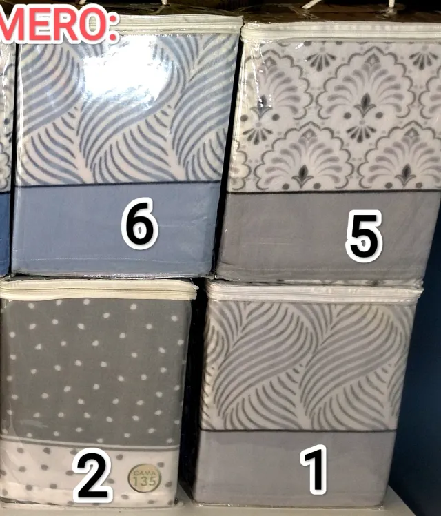 Set lenzuola Pirineo per letto 135