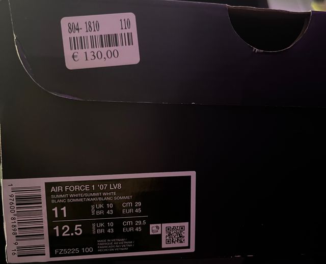 Nike Air Force 1 '07 LV8 Viola