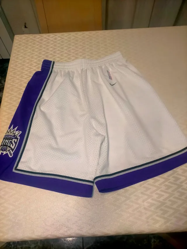 Pantalón Nike NBA Sacramento Kings Blanco/Morado