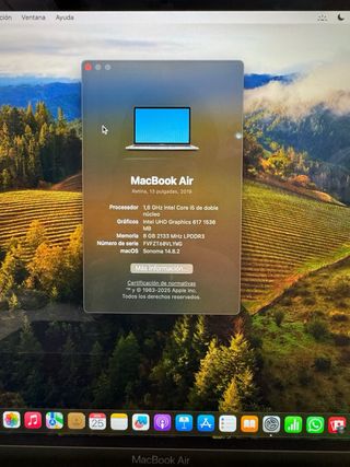 MacBook Air 13” 2019 Plata