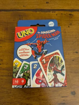 UNO The Amazing Spider-Man Mattel