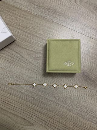 Pulsera Van Cleef & Arpels Oro Blanco