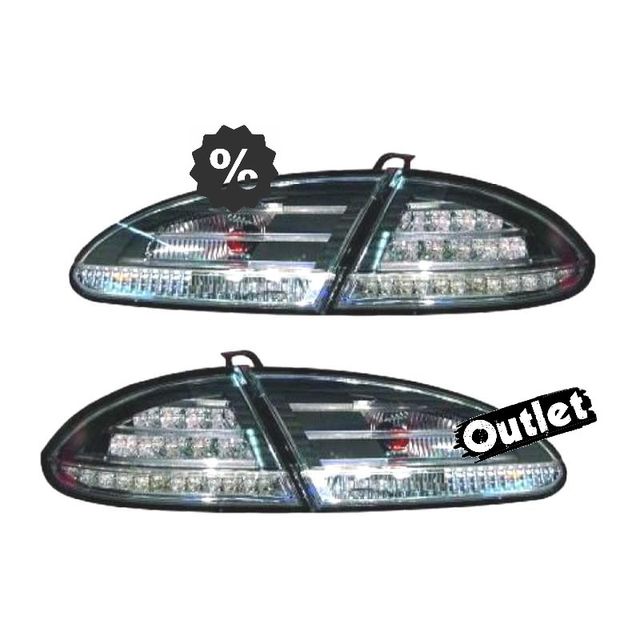 ÇS PILOTOS SEAT LEON 1P 04-09 LED FONDO NEGRO