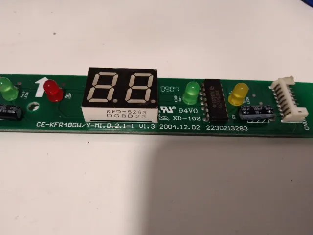 Placa Indicadora A/A CE-KFR48GW/Y-M1