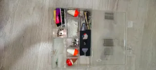 Bolsa de pesca Caprlean negra