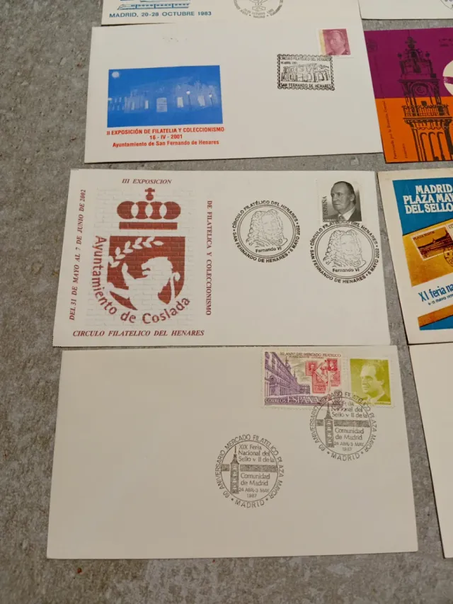 Lotto di 20 buste e cartoline filateliche