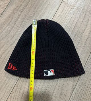 Gorro New York Yankees Lana Negro y Rojo