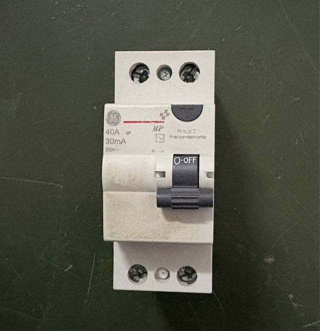 Interruptor Diferencial GE 40A 2P 30mA
