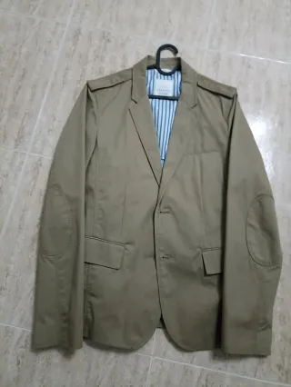 Chaqueta Zara Hombre beige