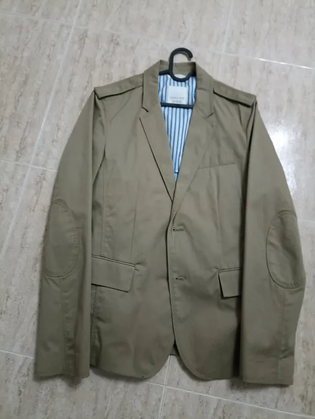 Chaqueta Zara Hombre beige