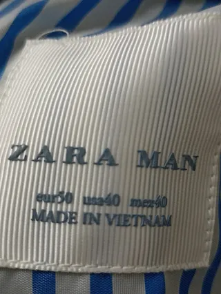 Chaqueta Zara Hombre beige