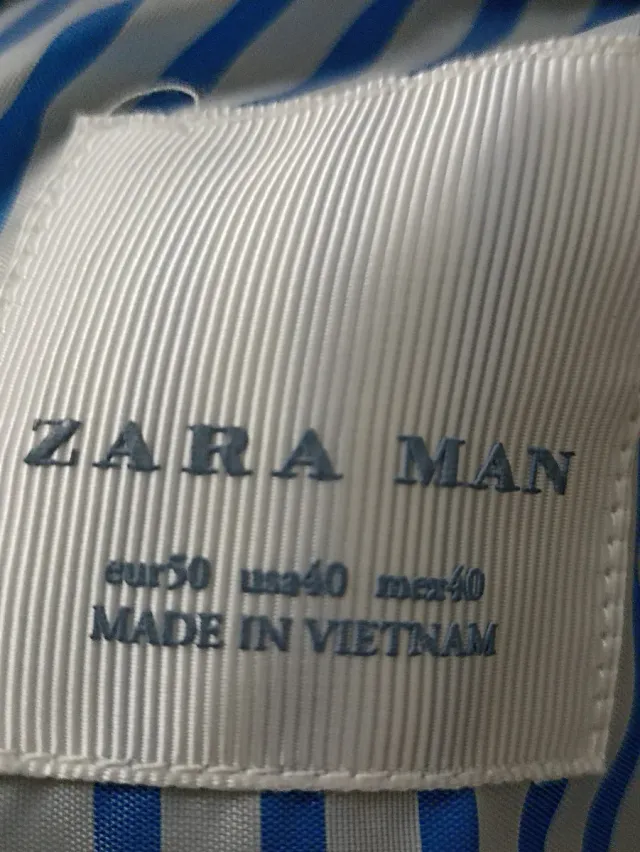 Chaqueta Zara Hombre beige