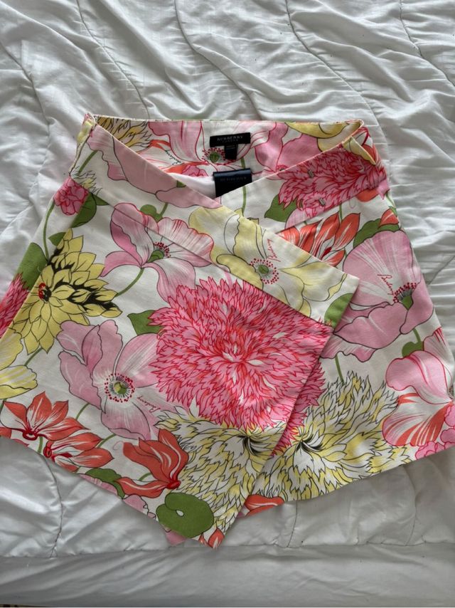 Falda Burberry Estampado Floral