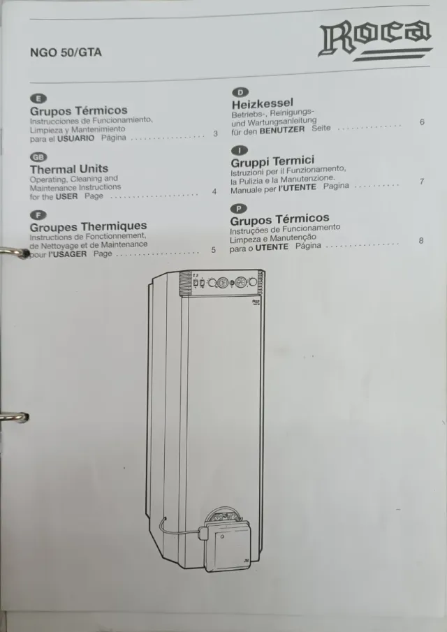 Caldera Gasoil Roca NGO 50