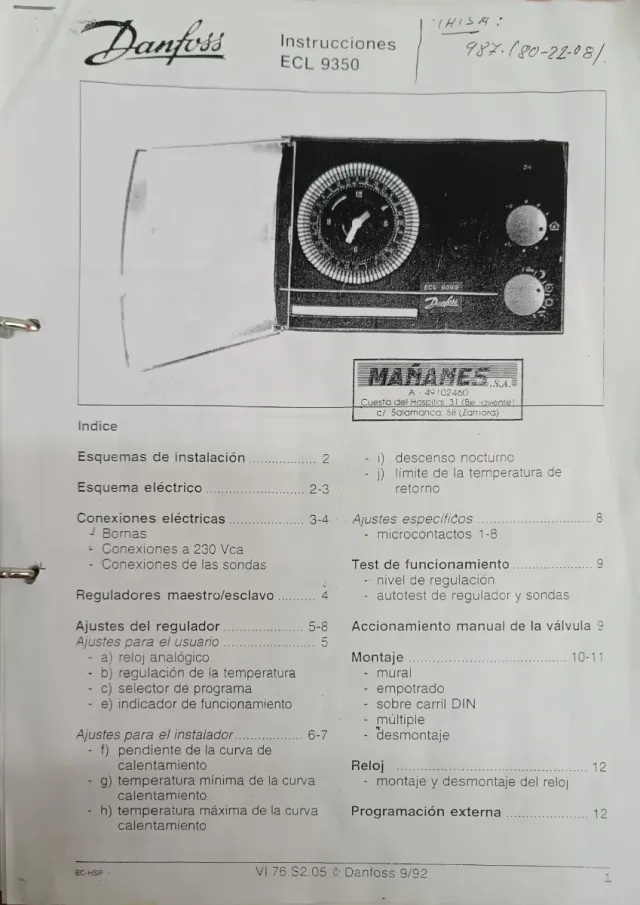 Caldera Gasoil Roca NGO 50
