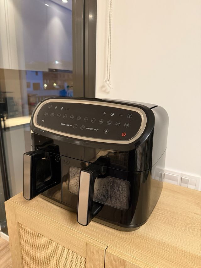 Freidora de aire 10L doble cesta