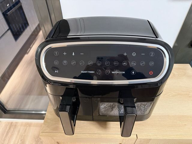 Freidora de aire 10L doble cesta