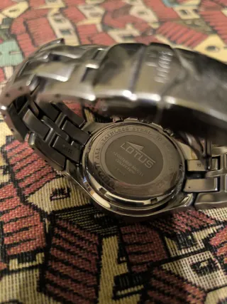 Reloj Lotus Cronógrafo Hombre Esfera Azul