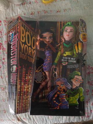 Monster High Boo York Cleo y Deuce