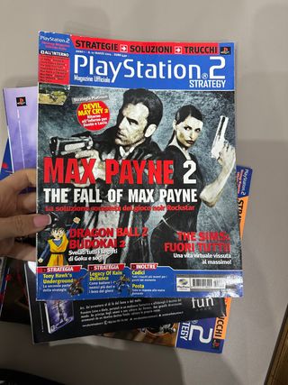 Riviste PlayStation 2: Prince of Persia, Max Payne