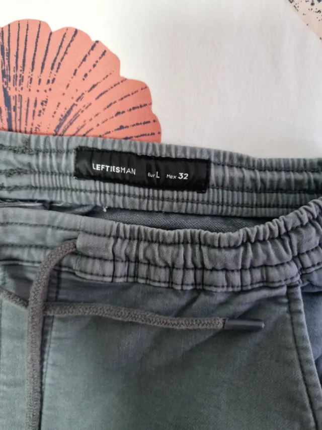 2 pantalones cargo hombre