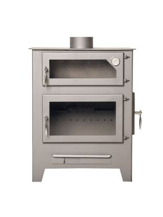 NUEVA Estufa de metal y cristal