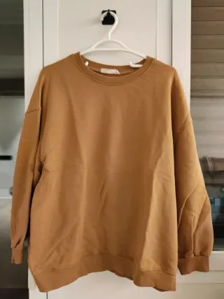 Jersey marrón unisex oversize